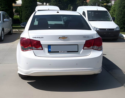 Rear bumper SD (Meliset, paintable) for Chevrolet Cruze 2009-2015 - Reelken Auto