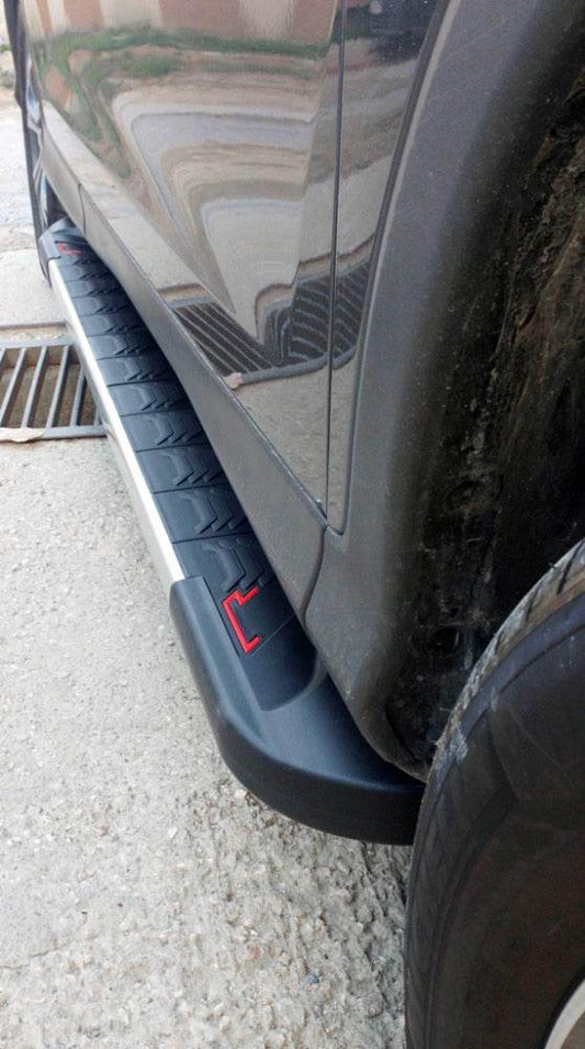 Side area RedLine V1 (2 pcs., Aluminum) for Honda CRV 2012-2016 - Reelken Auto