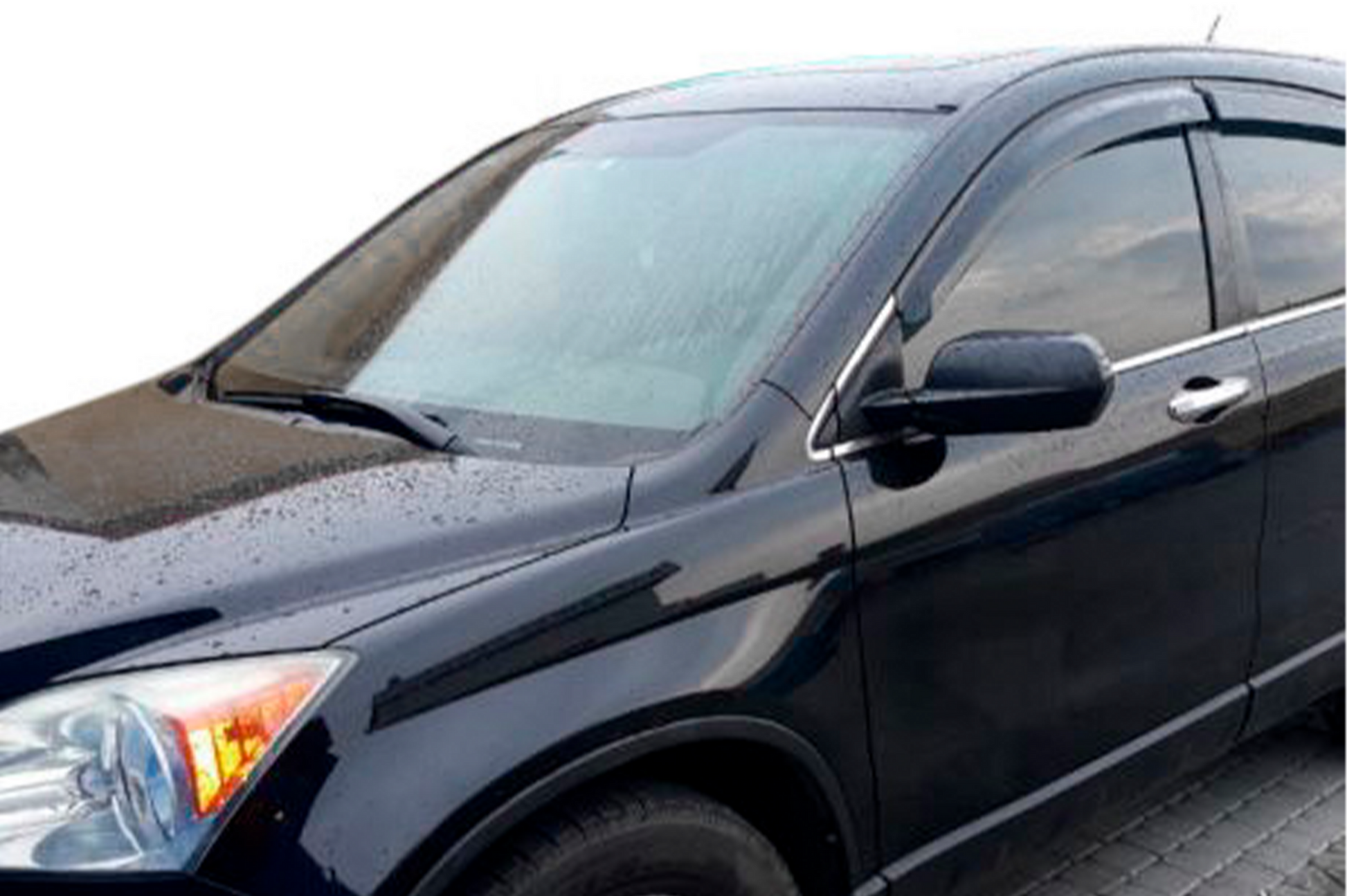 Window Deflectors (4 pcs, HIC) for Honda CRV 2007-2011 - image 6