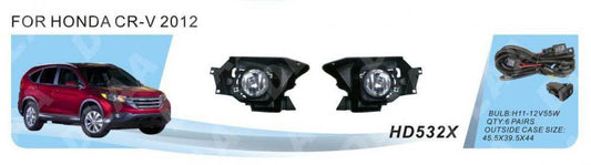 Fog lights 2012-2014 (halogen) for Honda CRV 2012-2016 - Reelken Auto