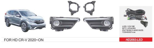 Fog lights 2019-2022 US-type (LED V1) for Honda CRV 2017-2022 - Reelken Auto