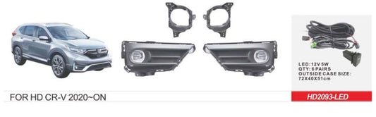 Fog Lights 2019-2022 US-Type (LED V1) for Honda CRV 2017-2022 - image 1