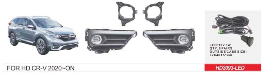 Fog Lights 2019-2022 US-Type (LED V1) for Honda CRV 2017-2022 - image 1