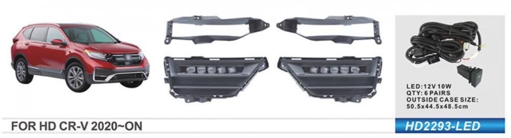 Fog Lights 2019-2022 US-Type (LED V2) for Honda CRV 2017-2022 - image 1