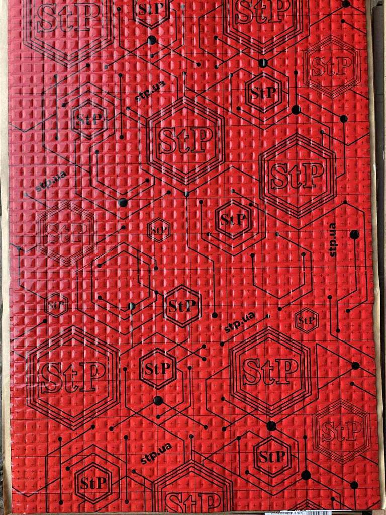 RESOLUT R4 vibration isolation 4 mm (75x50 cm) - Reelken Auto