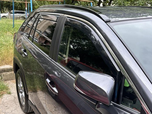 In-Channel Wind Deflectors Niken Luxury (4 pcs) for Toyota Rav 4 2019- - image 1