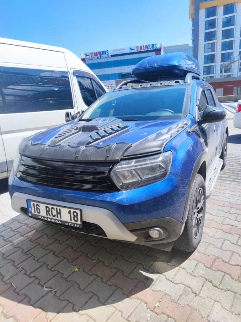 Front grille (black) for Dacia Duster 2018-2024 - Reelken Auto