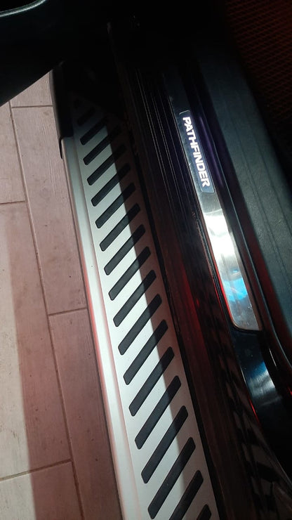 Side Steps Line (2 pcs, Aluminum) for Nissan Pathfinder R52 2012-2021 - image 6