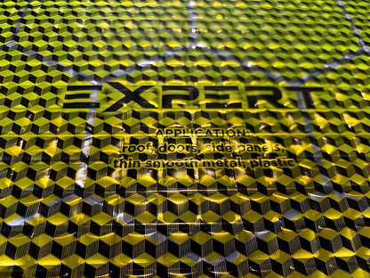 Vibration-absorbing sheet ULTIMATE EXPERT COLD GOLD 2.1 mm (50x35 cm) - image 2
