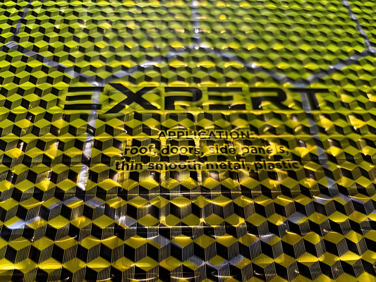 Vibration-absorbing sheet ULTIMATE EXPERT COLD GOLD 2.1 mm (50x35 cm) - image 2