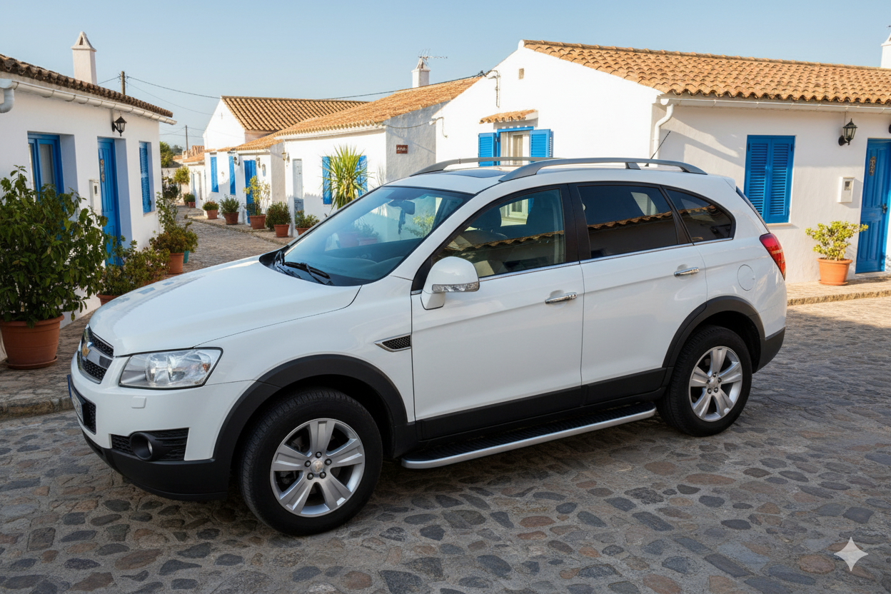 Side Steps Tayga Grey (2 pcs, Aluminum) for Chevrolet Captiva 2006-2019 - image 1