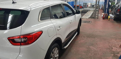Lateral platforms Fullmond (2 pieces, aluminum) for Renault Kadjar - Reelken Auto