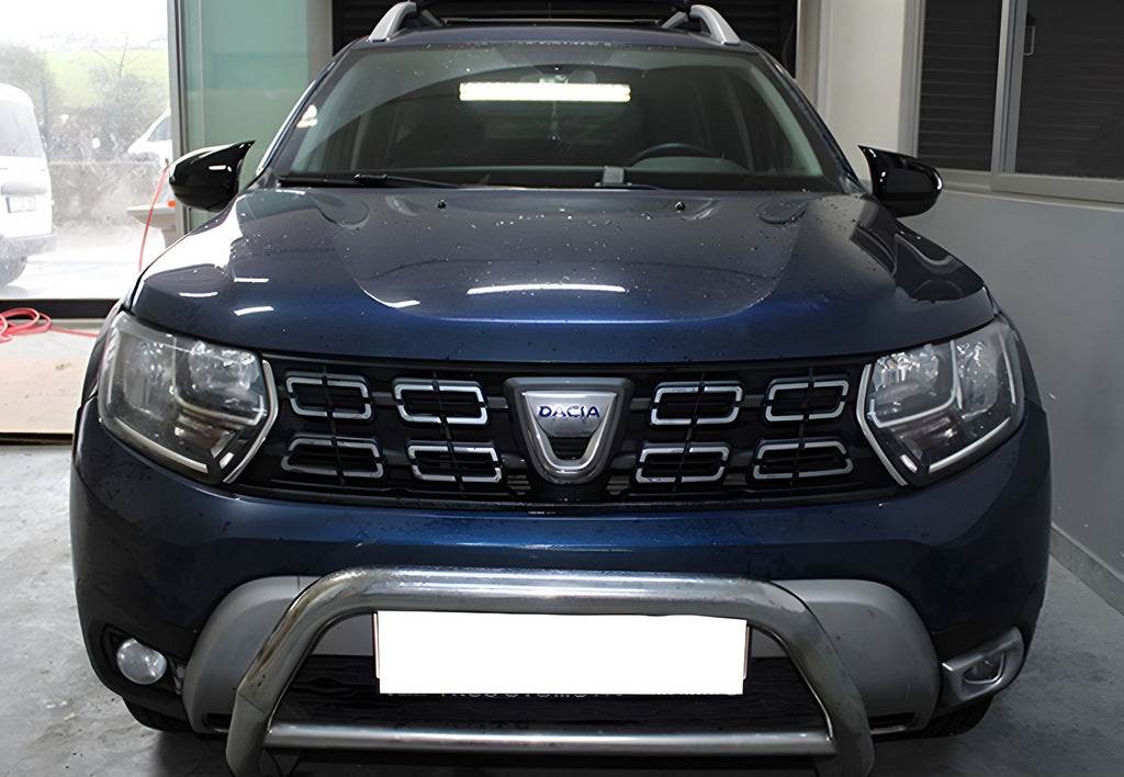Covers for mirrors BMW-Style (2 pcs) for Dacia Duster 2018-2024 - Reelken Auto