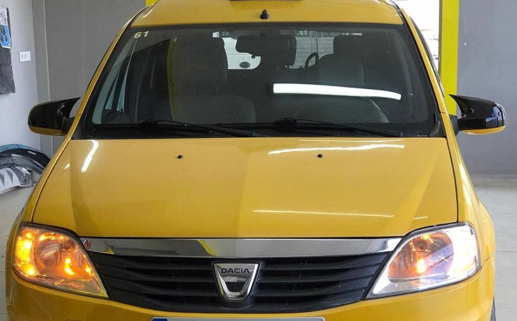 Mirror Covers BMW-Style (2 pcs) for Renault Logan I 2008-2013 - image 3