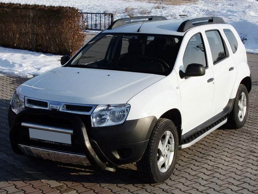 Side area BlackLine (2 pieces, aluminum) for Dacia Duster 2008-2018 - Reelken Auto