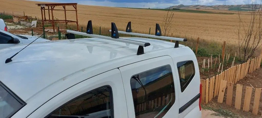 Roof rack (cross bars) for original mounting points Asaf V3 for Mazda 3 2009-2013 - image 17