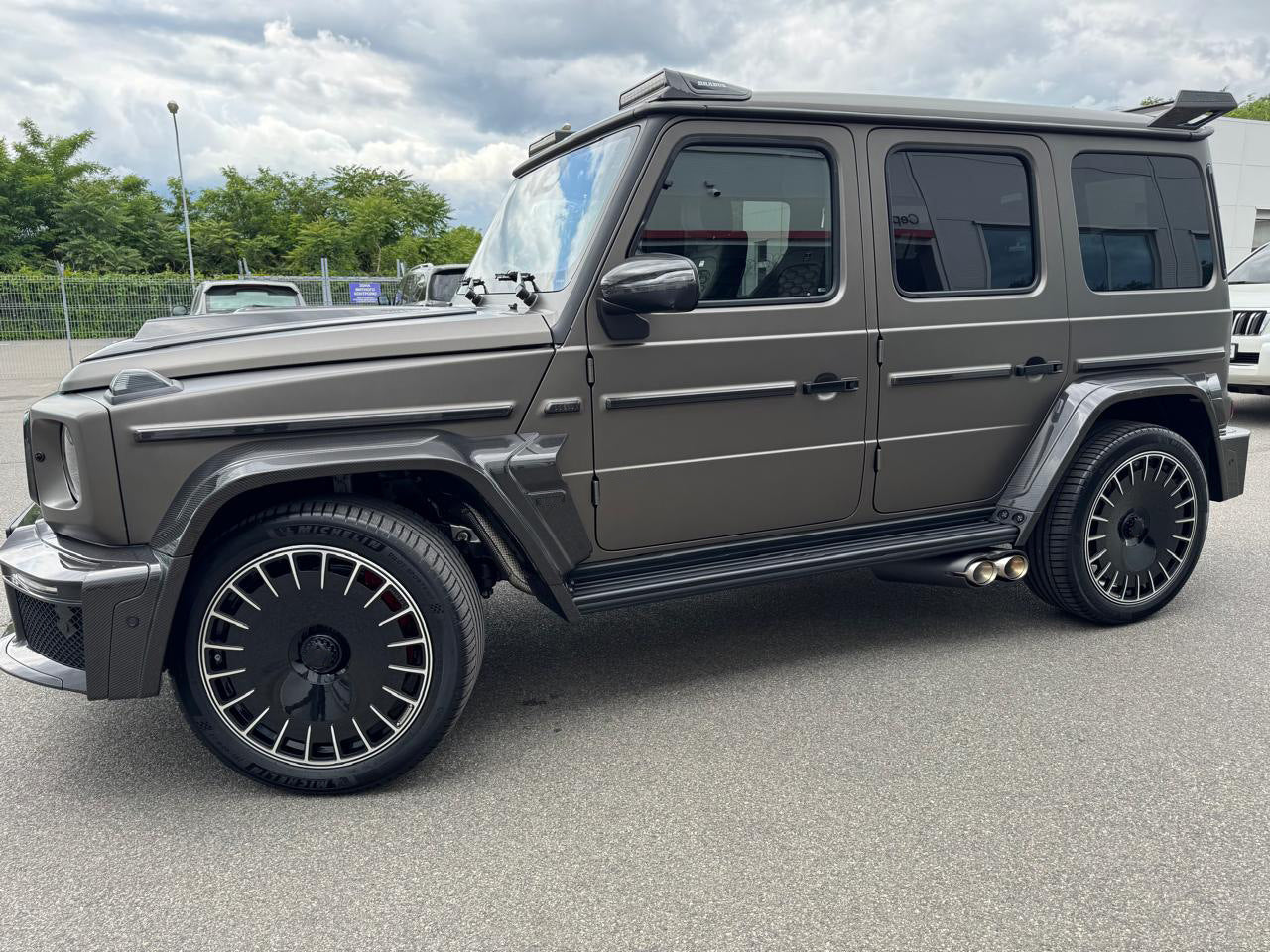 BRB Carbon Moldings (10 pcs) for Mercedes G сlass W465 2025- - image 13
