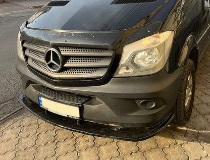 Front lip 2013-2018 (ABS) for Mercedes Sprinter W906 2006-2018 - image 4