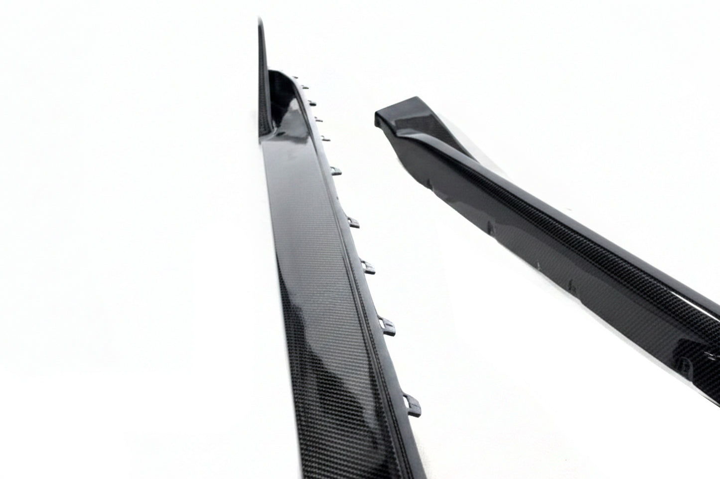 Side Skirt Extensions V2 (for G80, Carbon) for BMW 3 Series G20/G21 2018- - image 16