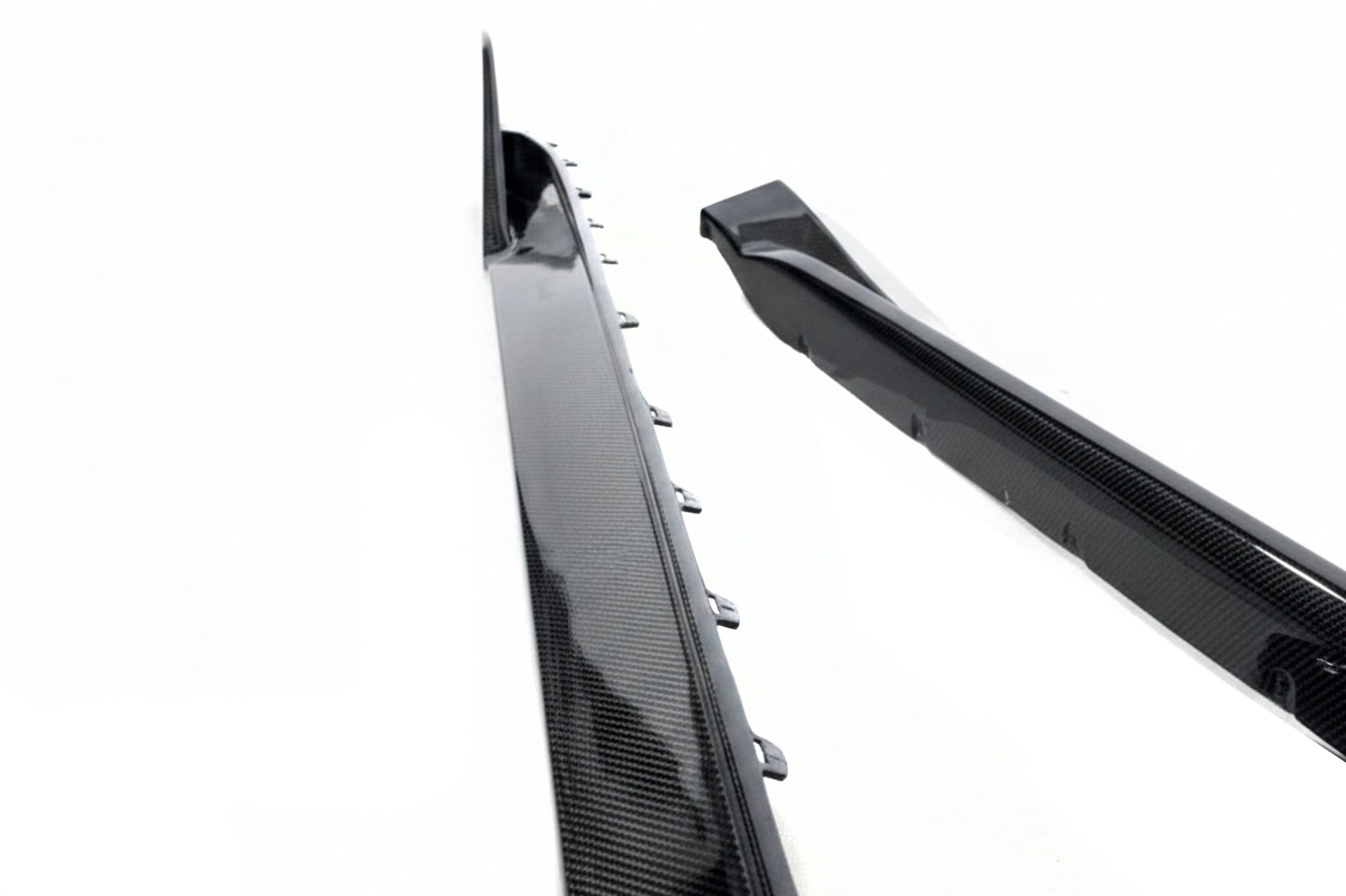 Side Skirt Extensions V2 (for G80, Carbon) for BMW 3 Series G20/G21 2018- - image 16