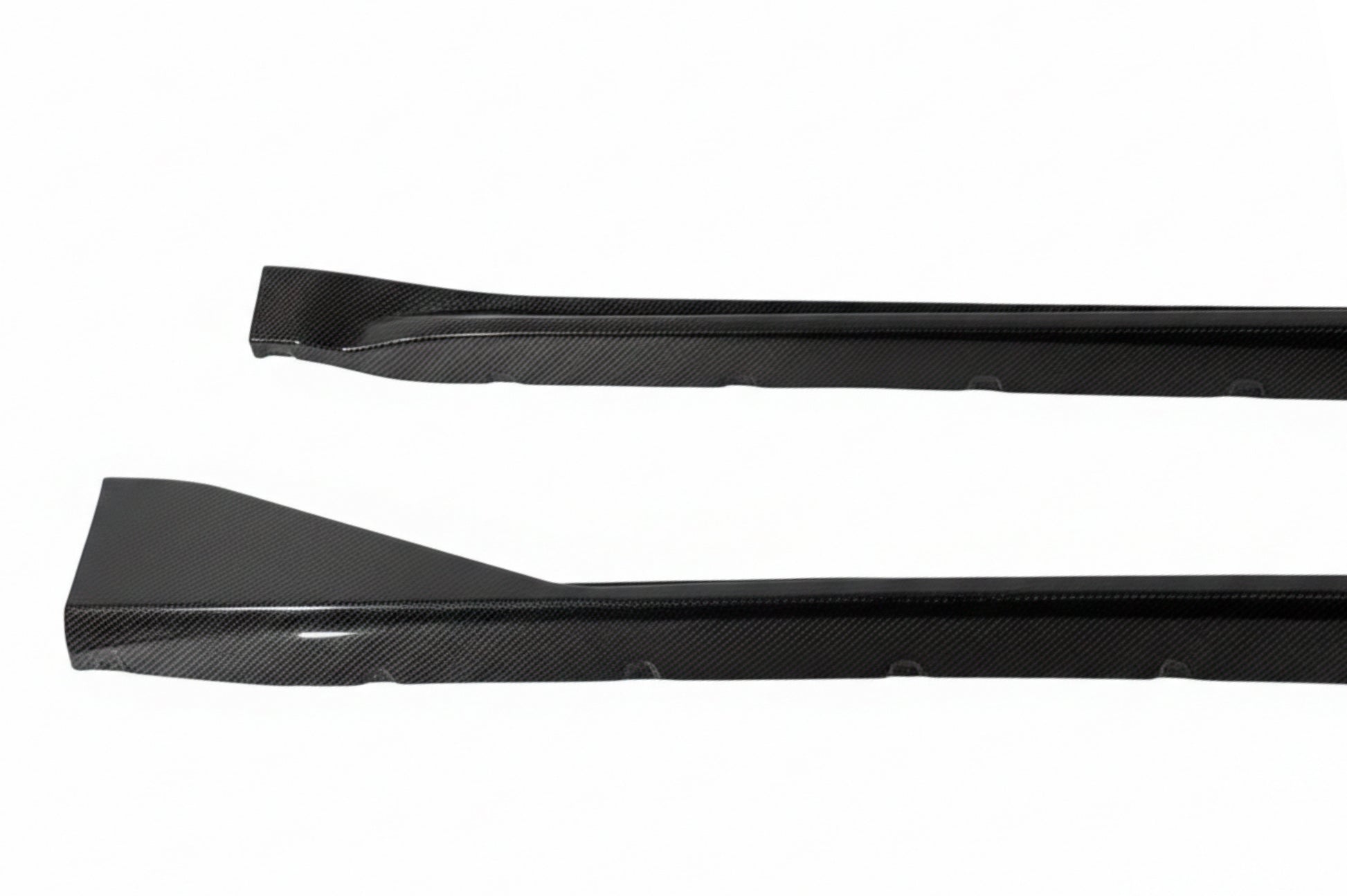 Side Skirt Extensions V2 (for G80, Carbon) for BMW 3 Series G20/G21 2018- - image 5