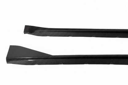 Side Skirt Extensions V2 (for G80, Carbon) for BMW 3 Series G20/G21 2018- - image 5