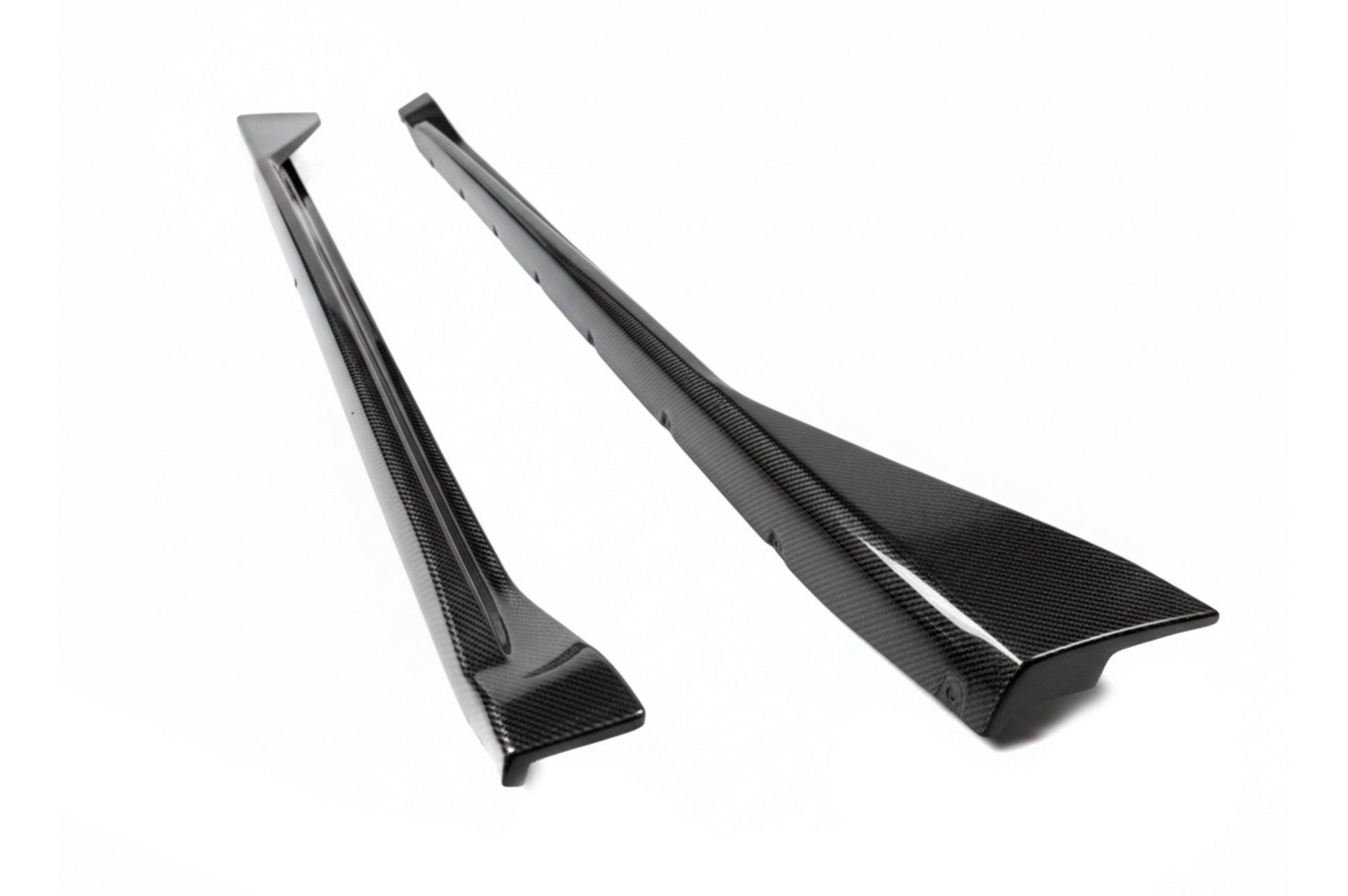 Side Skirt Extensions V2 (for G80, Carbon) for BMW 3 Series G20/G21 2018- - image 4