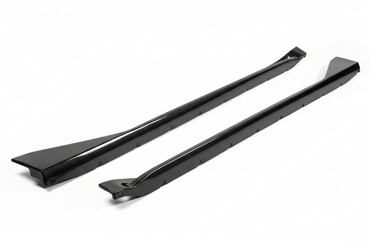 Side Skirt Extensions V2 (for G80, Carbon) for BMW 3 Series G20/G21 2018- - image 18