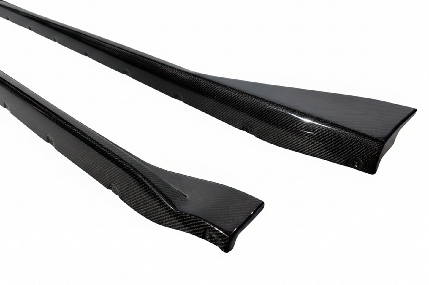 Side Skirt Extensions V2 (for G80, Carbon) for BMW 3 Series G20/G21 2018- - image 11