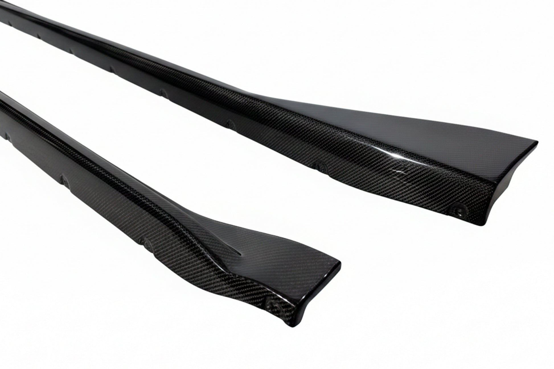 Side Skirt Extensions V2 (for G80, Carbon) for BMW 3 Series G20/G21 2018- - image 11