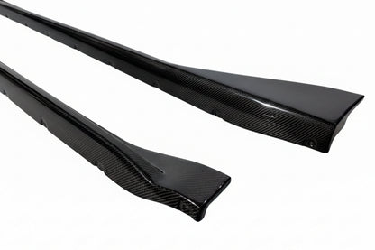 Side Skirt Extensions V2 (for G80, Carbon) for BMW 3 Series G20/G21 2018- - image 11