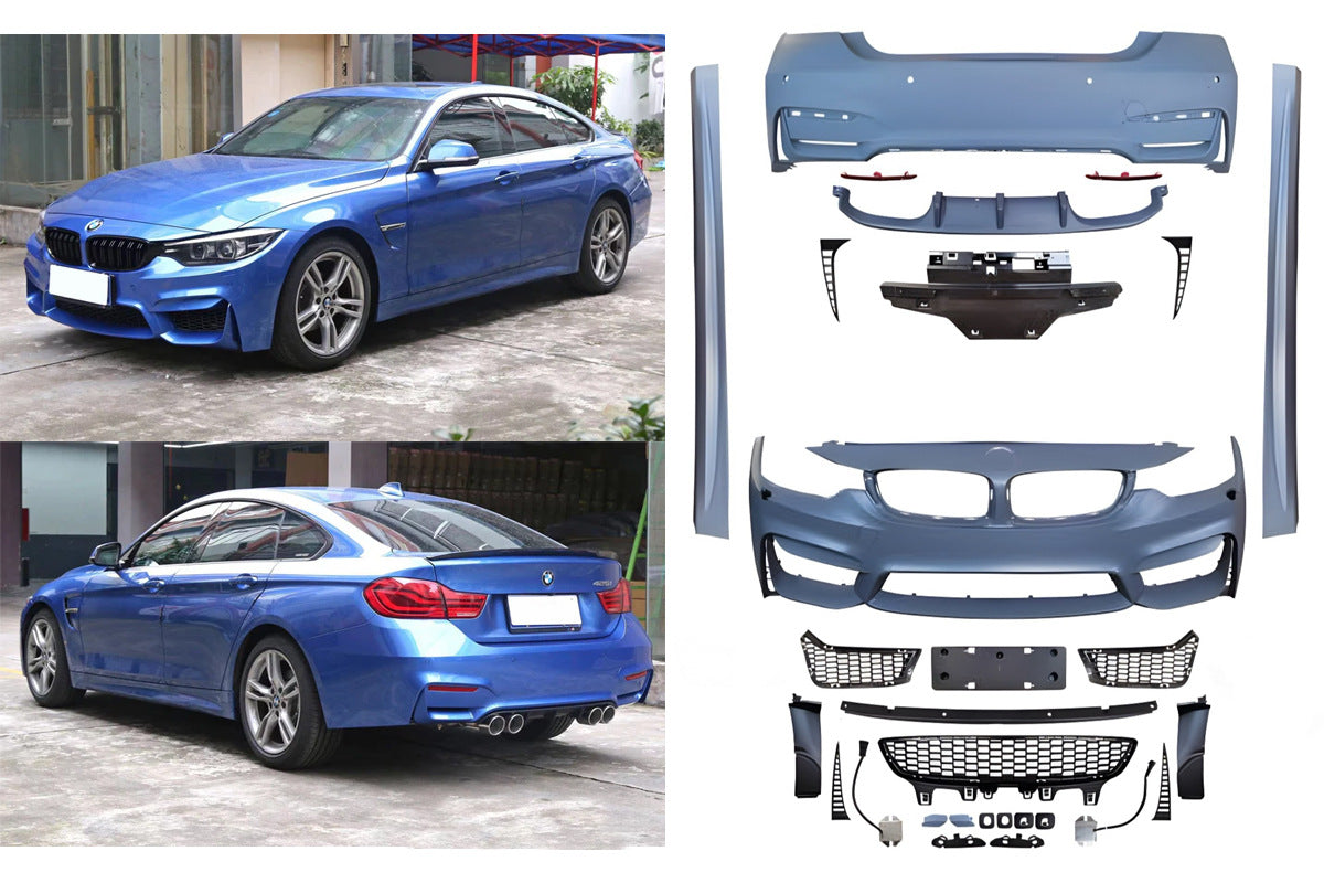 Body Kit Set F82 M4 (for F36) for BMW 4 Series F32/F33/F36 2012-2020 - image 2