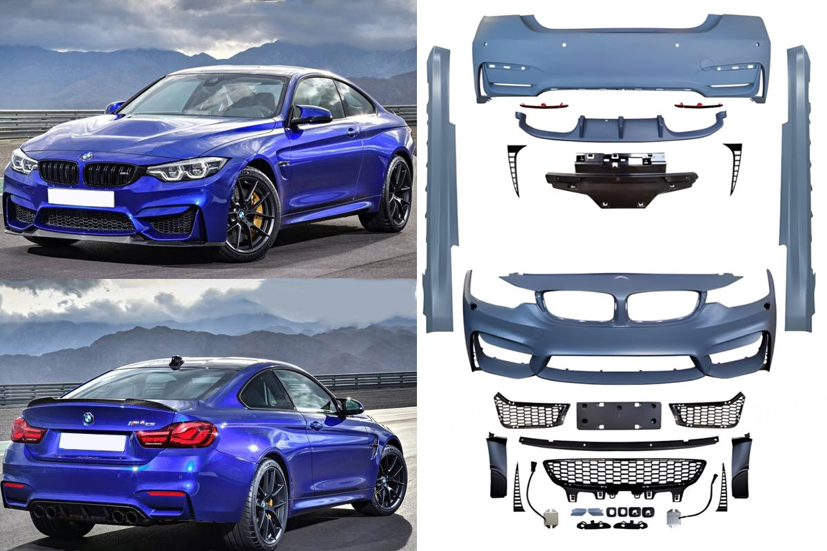 Body kit set F82 M4 (for F32) for BMW 4 Series F32/F33/F36 2012-2020 - image 2