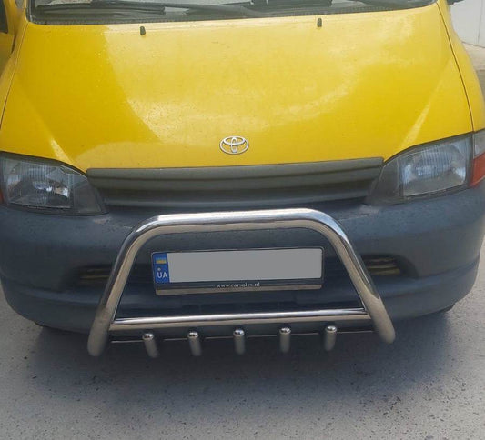 The WT003 bumper guard (stainless) for Toyota HiAce - Reelken Auto