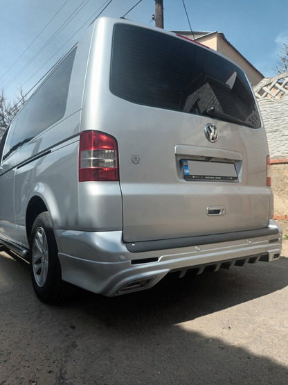 Rear bumper cover Sport 2 (primed for painting) for Volkswagen T5 Multivan 2003–2010 - image 9