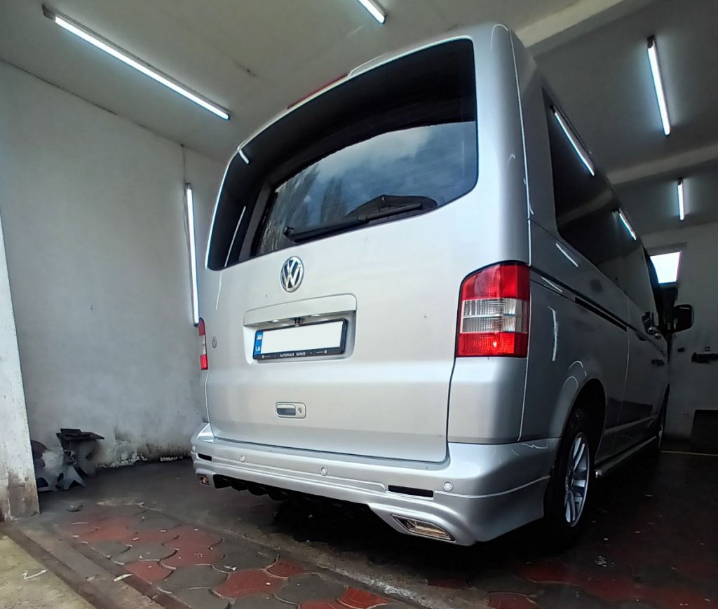 Rear bumper cover Sport 2 (primed for painting) for Volkswagen T5 2010-2015 - image 12