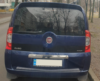 Chrome trim above license plate (stainless steel) for Fiat Fiorino/Qubo 2008-2024 - image 1