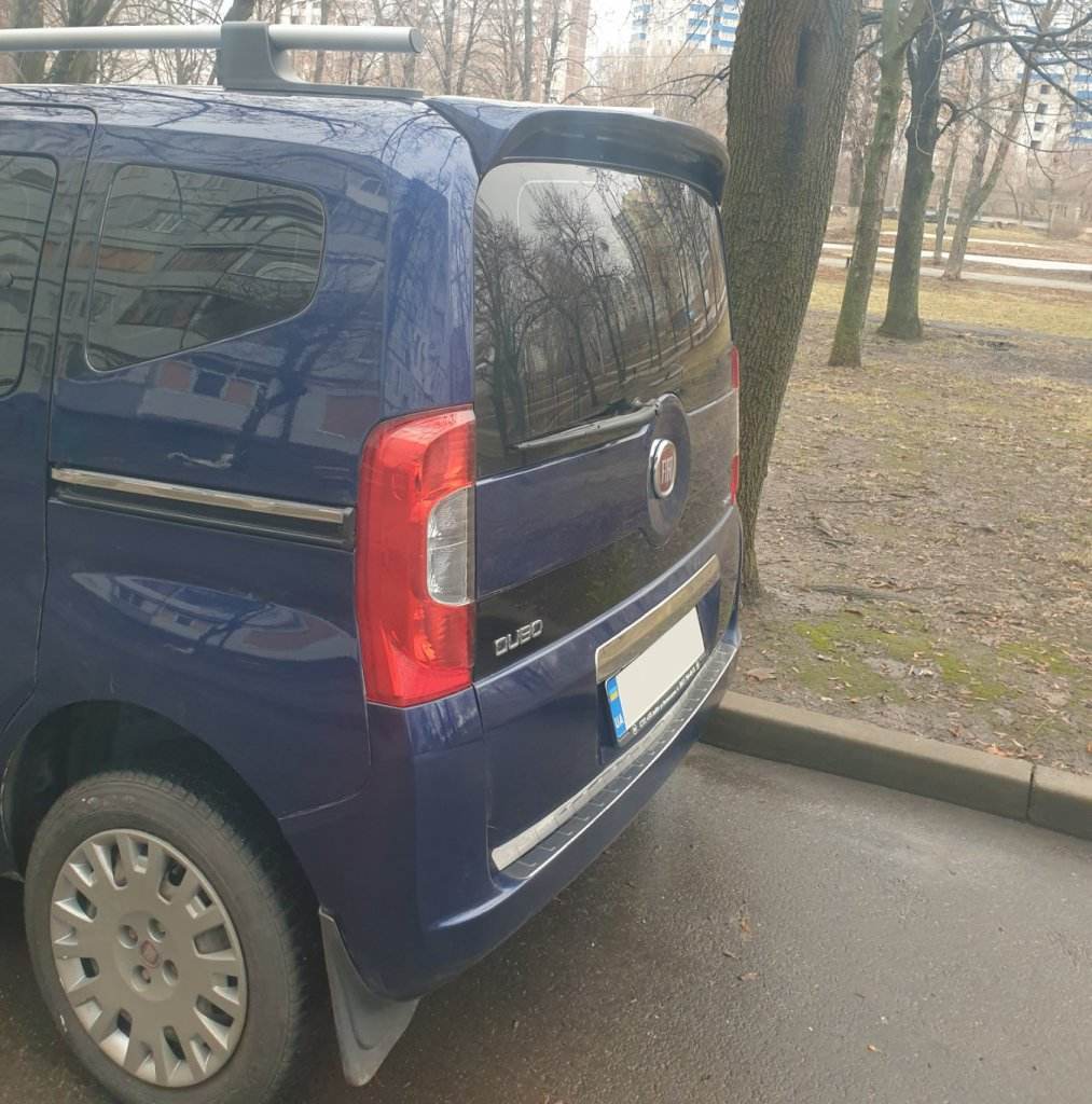 spoiler (anatomic) for Peugeot Bipper - Reelken Auto