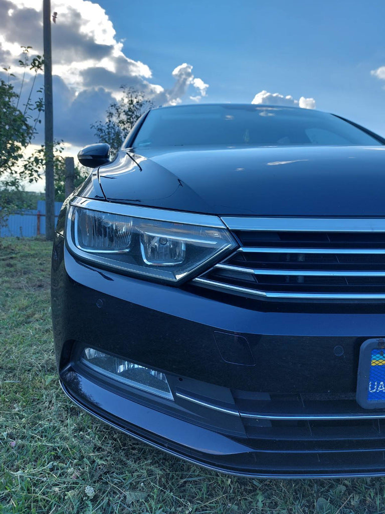 Headlight cover and trim strip (3 pcs, stainless steel) for Volkswagen Passat B8 2015-2023 - image 9