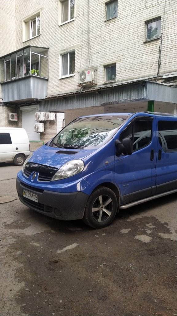 Hood deflector short (EuroCap) for Opel Vivaro 2001-2015 - Reelken Auto