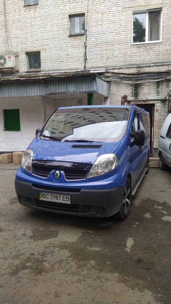 Hood deflector short (EuroCap) for Opel Vivaro 2001-2015 - Reelken Auto