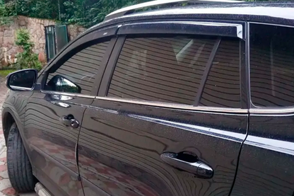 Wide Window Deflectors (4 pcs, HIC) for Toyota Rav 4 2013-2018 - image 4