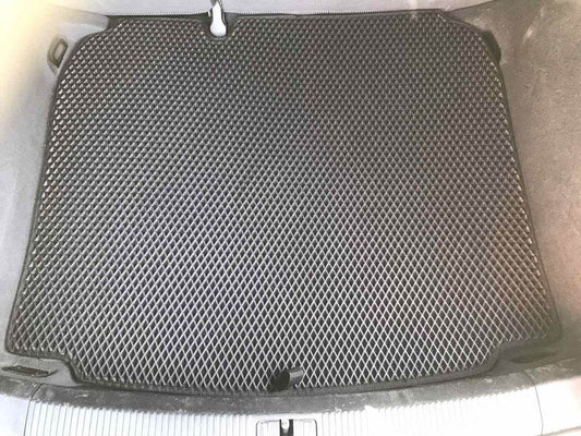 Trunk mat (3D/5D, EVA, black) for Audi A3 2003-2012 - Reelken Auto