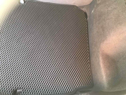 Trunk mat (3D/5D, EVA, black) for Audi A3 2003-2012 - Reelken Auto