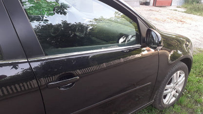 Outer glass edging (4 pcs, stainless steel) for Volkswagen Golf 5 - image 5