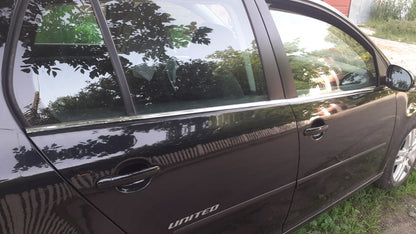 Exterior window trim stainless steel (4 pcs) for Volkswagen Golf 5 2003-2009 - image 3