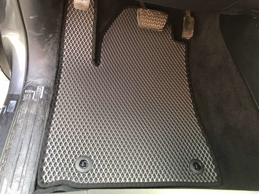 EVA Floor Mats (Black) for Toyota Tundra 2007-2021 - image 1