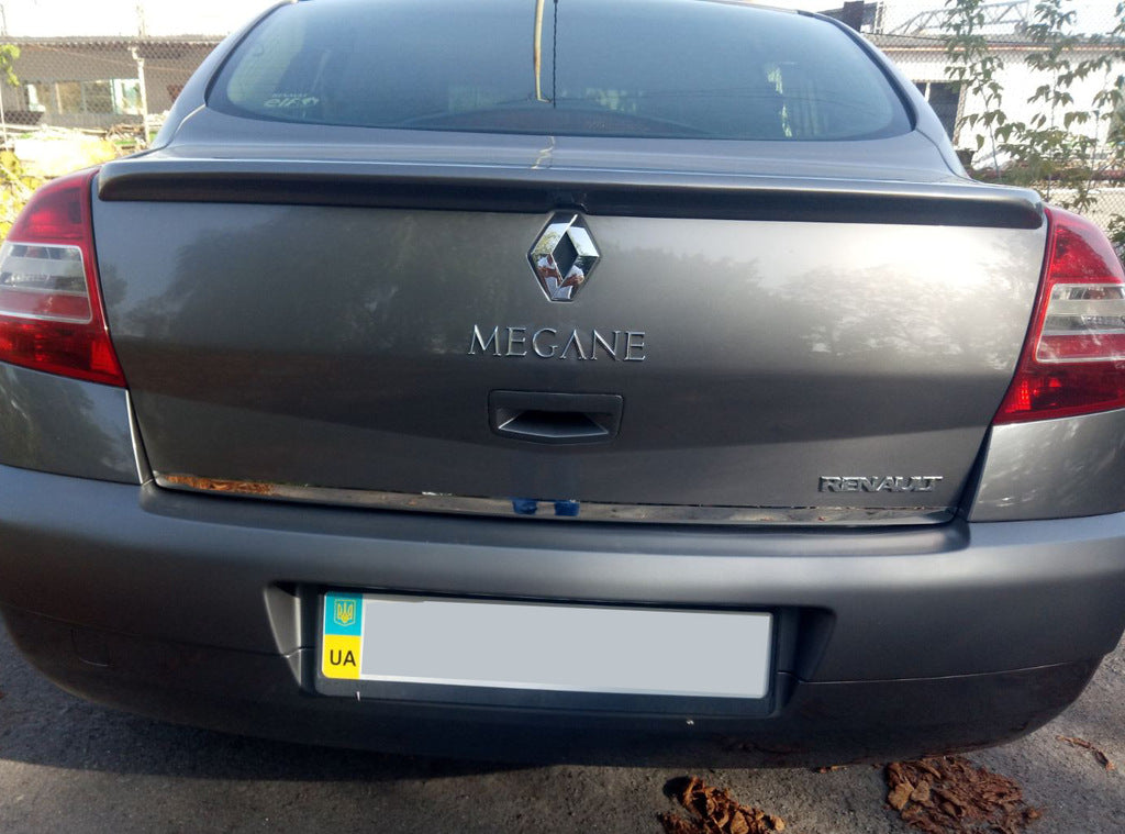 The edge of the trunk (stainless) for Renault Megane II 2004-2009 - image 4