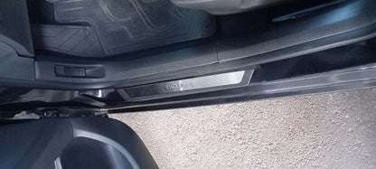 Door sills Flexill (4 pcs, stainless steel) for Citroen C-4 2010-2018 - image 2