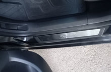 Door Sill Protectors Flexill (4pcs, Stainless Steel) for Citroen C-4 2010-2018 - image 1